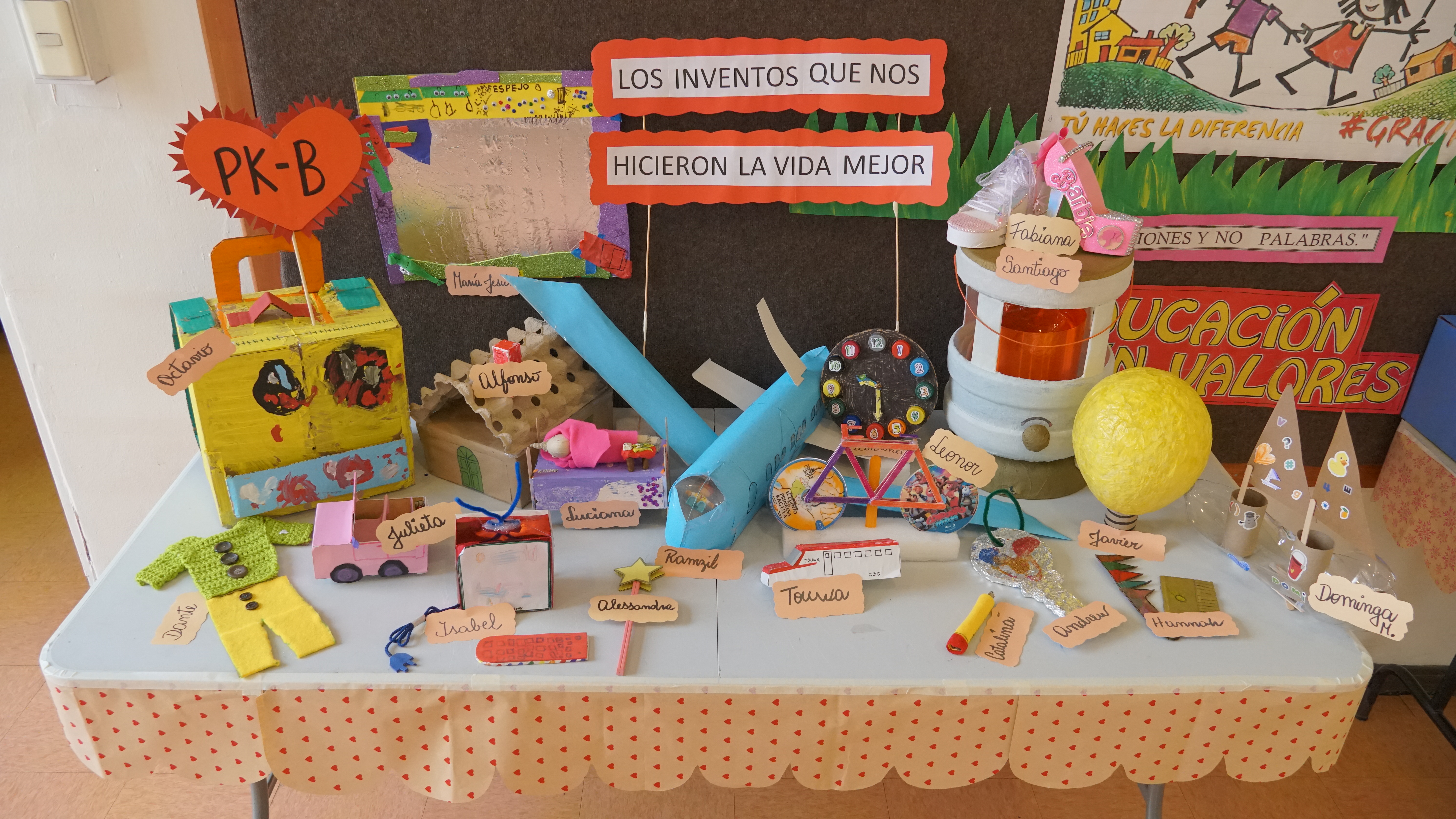 PROYECTO PREKÍNDER: 'LOS INVENTOS QUE NOS HACEN LA VIDA MÁS FÁCIL'